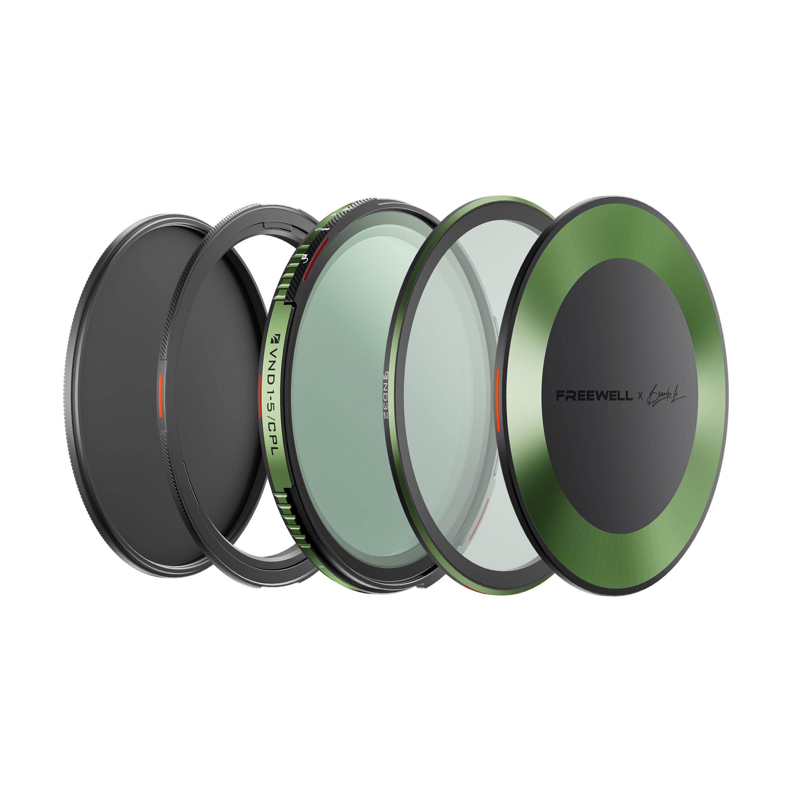 Brandon Li x Freewell Variable ND/CPL Basic Kit 82mm