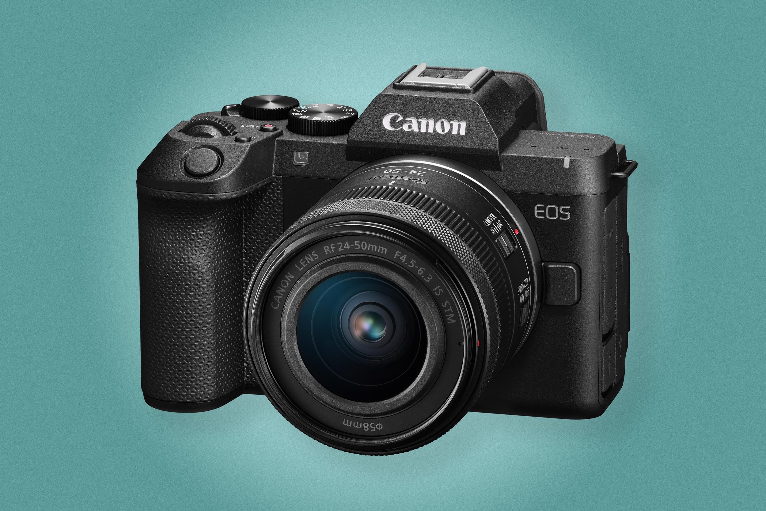 Canon EOS R8 Mark II full-frame mirrorless camera body official product photo
