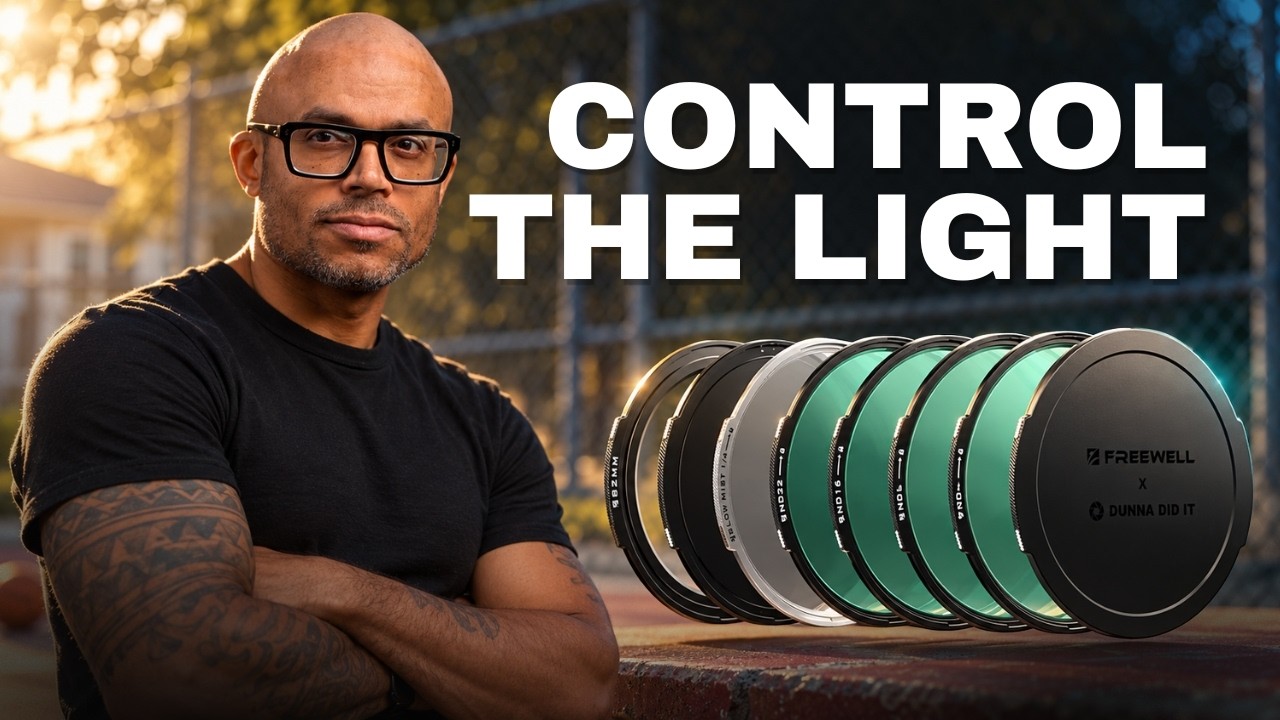 How does Robert Silver control outdoor exposure with Freewell NDs?