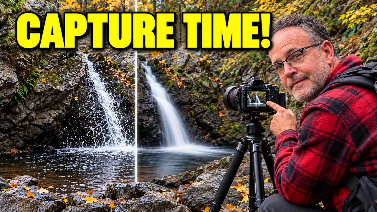 What Shutter Speed Is Best for Waterfalls? Steve Austin Tests 1/500s to 4s With a CPL and ND